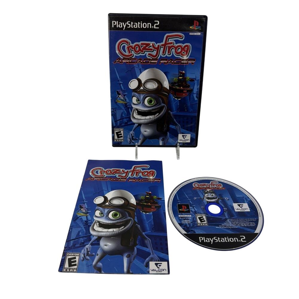 Crazy Frog Racer Sony PlayStation 2 PS2 CIB Complete Tested Working